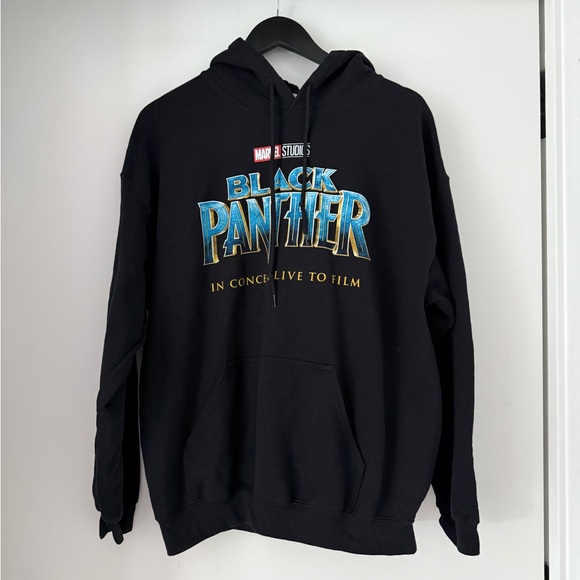 Marvel Black Panther Black Hoodie - Picture 3 of 3